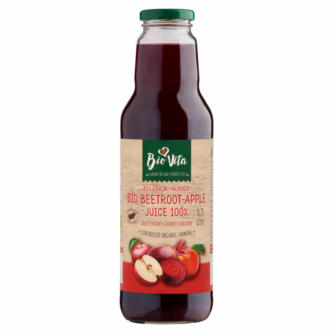 Képek - BioVita BIO 100% cékla-almalé 0,75 l