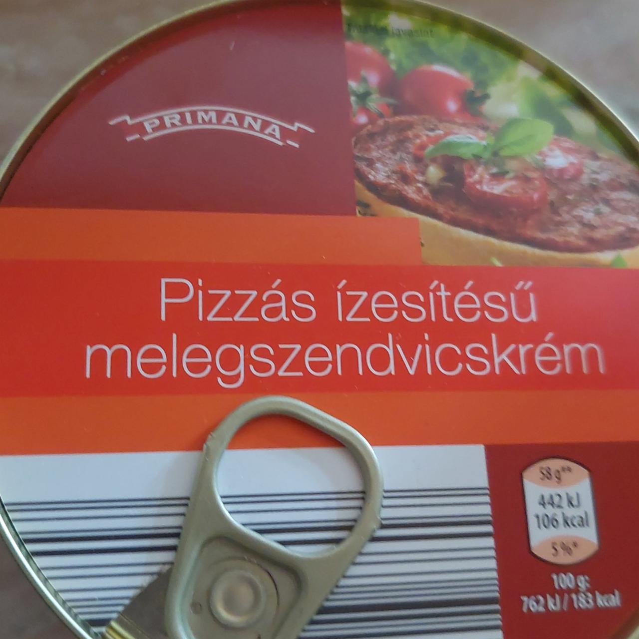 Képek - Pizzás ízesítésű melegszendvicskrém Primana