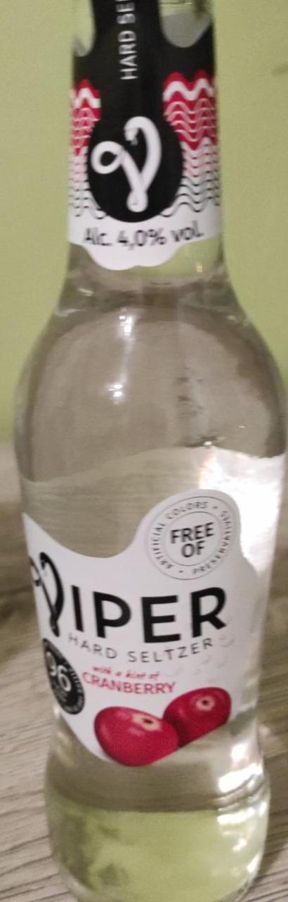 Képek - Viper Hard Seltzer áfonya ízű szénsavas alkoholos ital 4% 330 ml