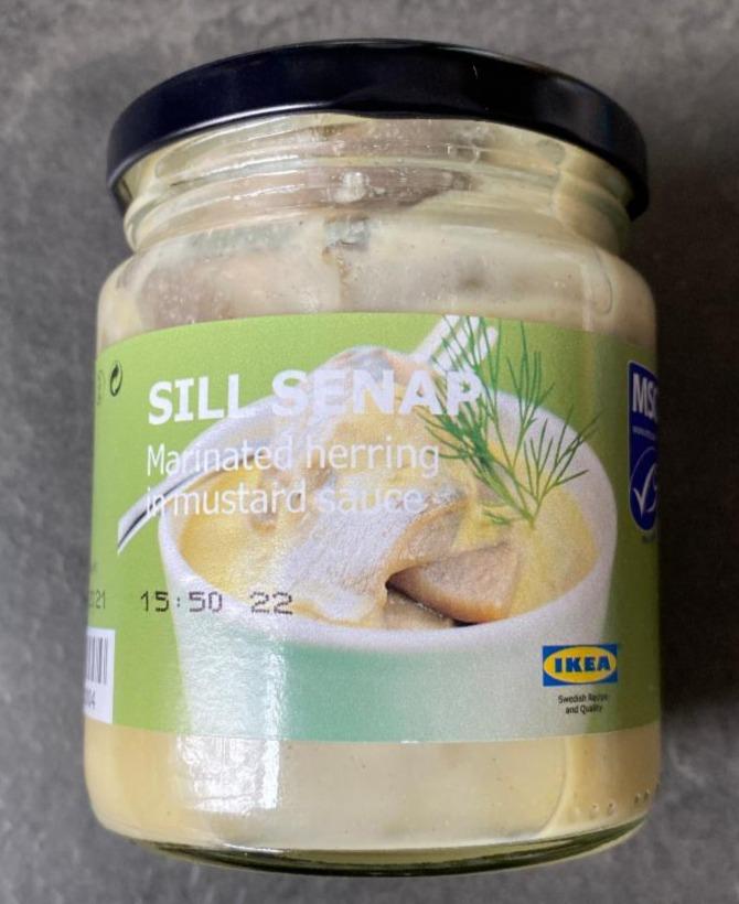 Képek - Still Senap Marinated herring in mustard sauce Ikea