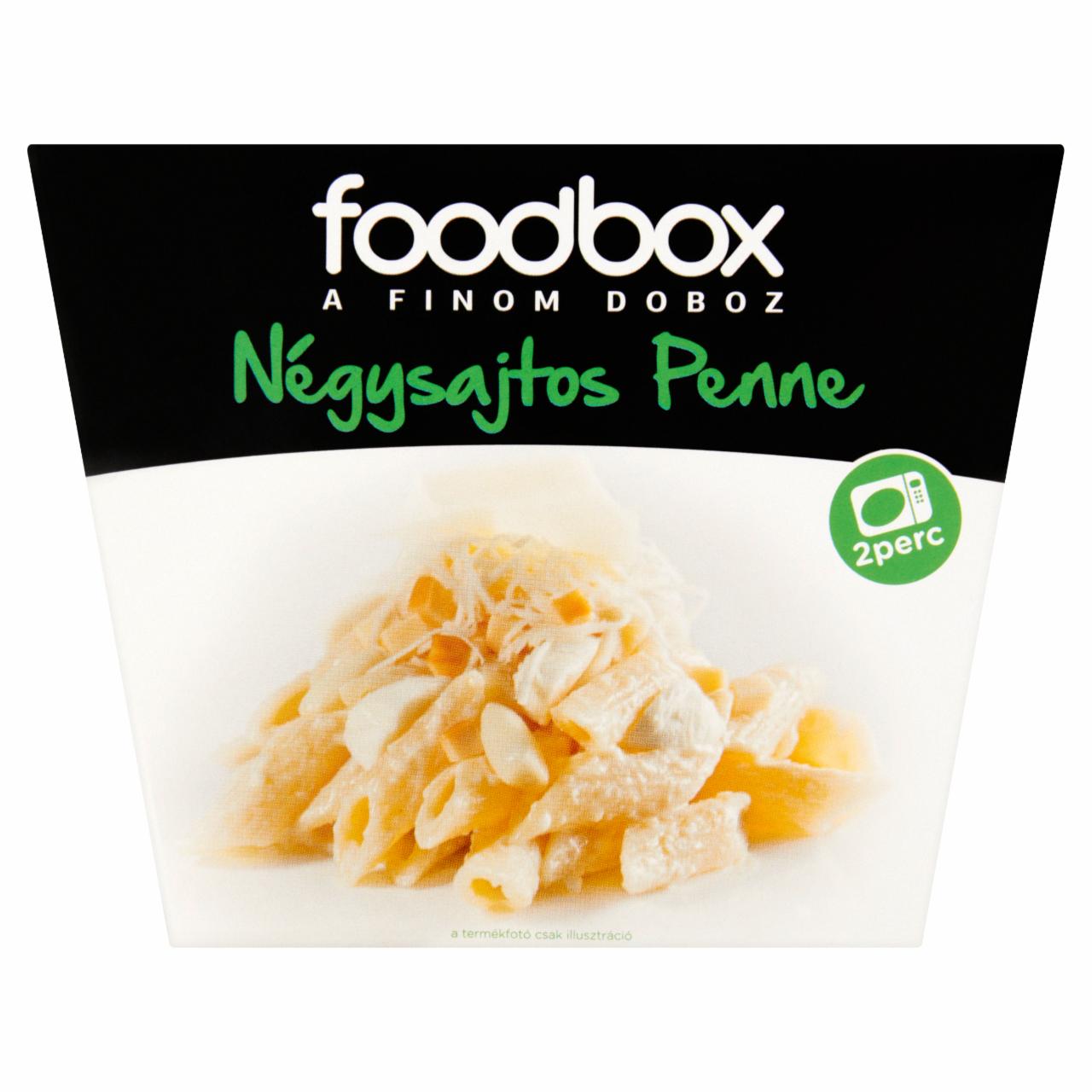 Képek - Foodbox négysajtos penne 330 g