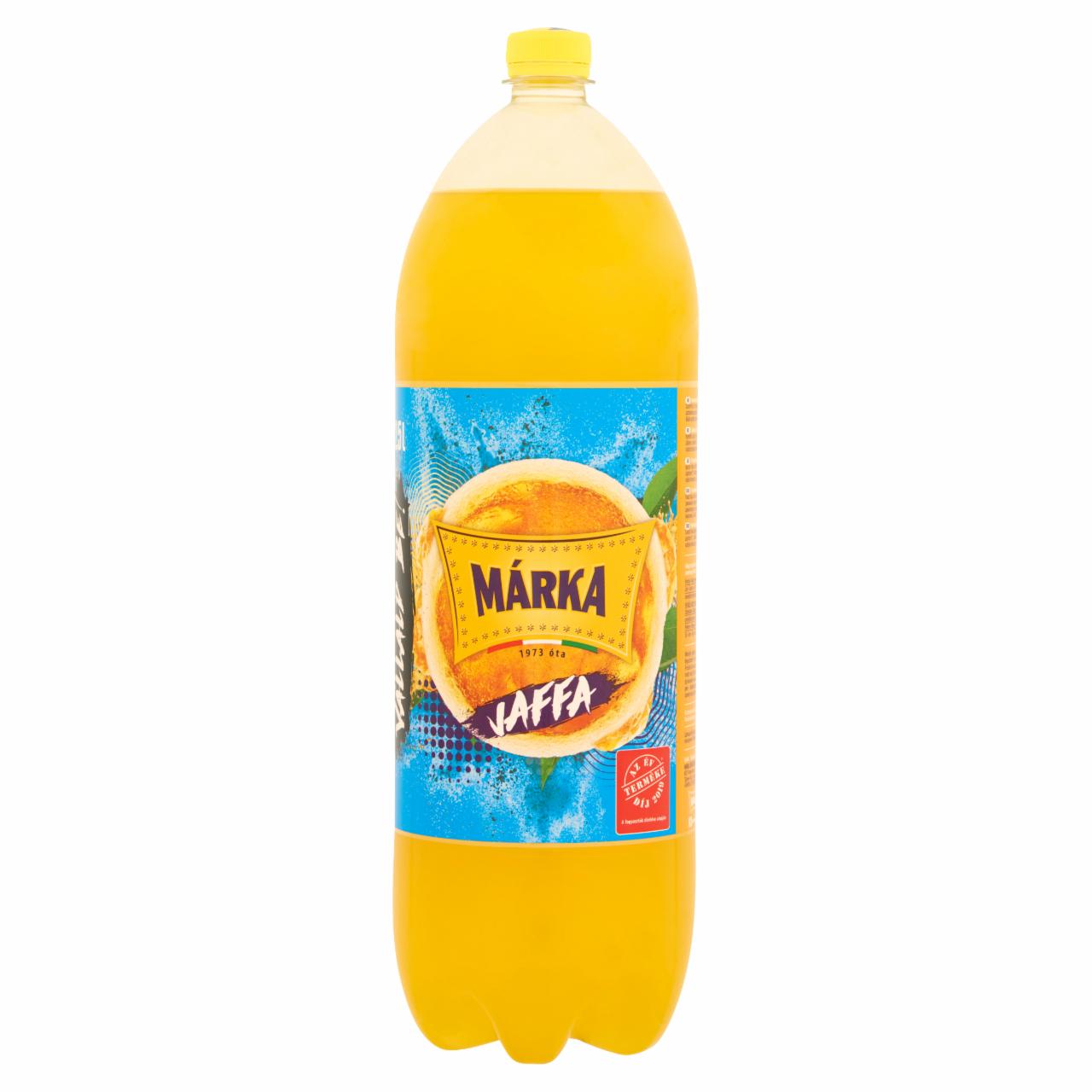 Képek - Márka Jaffa narancsízű szénsavas üdítőital, cukorral és édesítőszerekkel 2,5 l