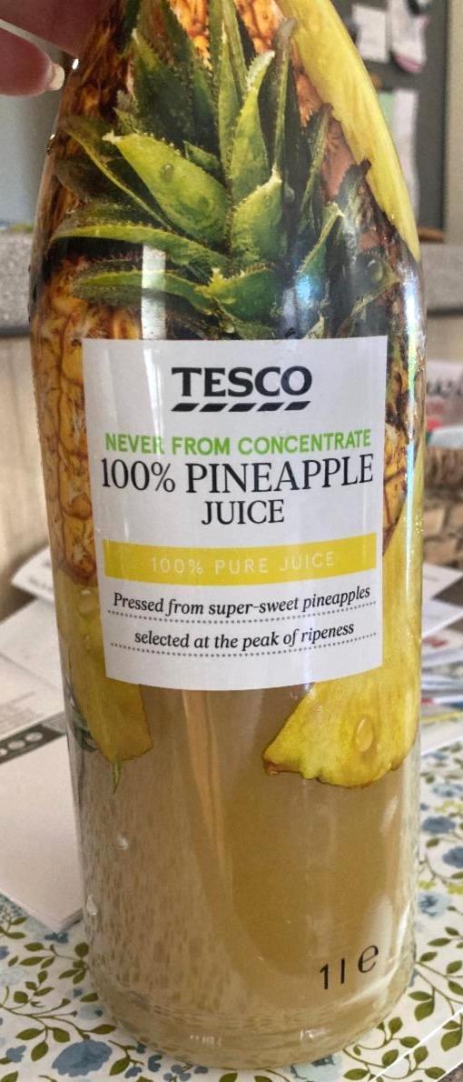 Képek - 100% pineapple juice Tesco