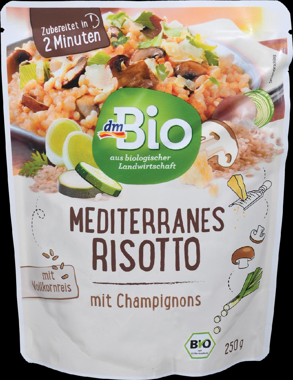 Képek - Mediterrán rizottó champignon gombával dmBio