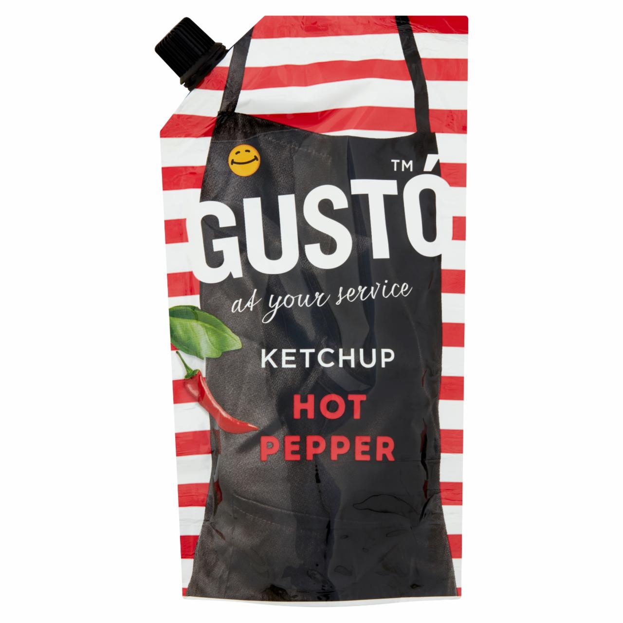 Képek - Gustó Hot Pepper csípős ketchup 250 g