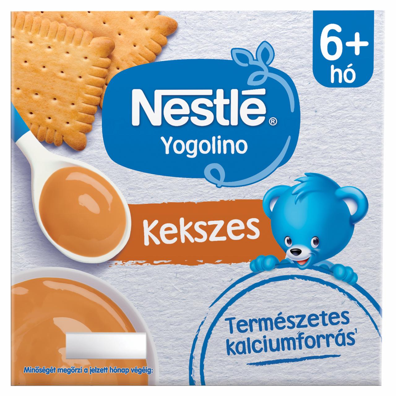 Képek - Nestlé Yogolino kekszes babapuding 6-36 hónapos korig 4 x 100 g (400 g)