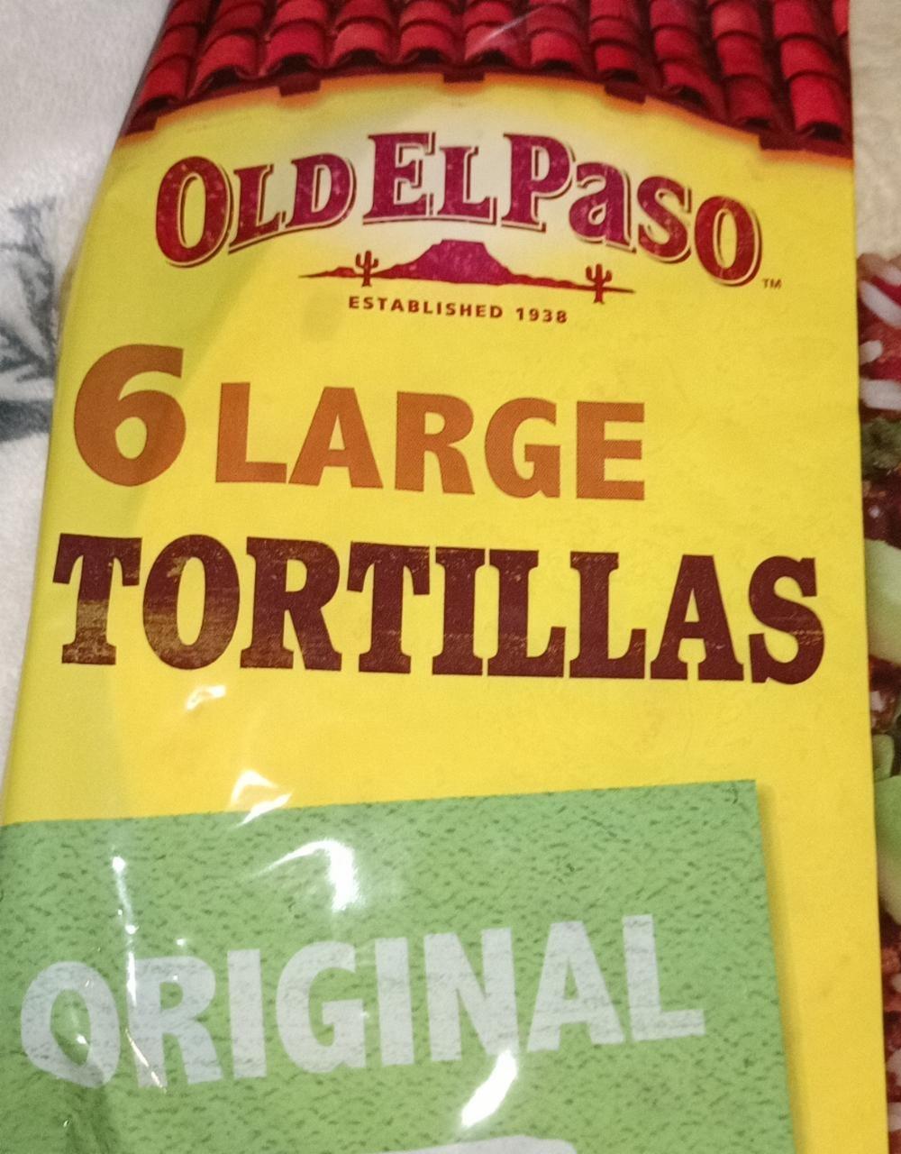 Képek - Old El Paso tortilla lepények búzalisztből 6 db 350 g