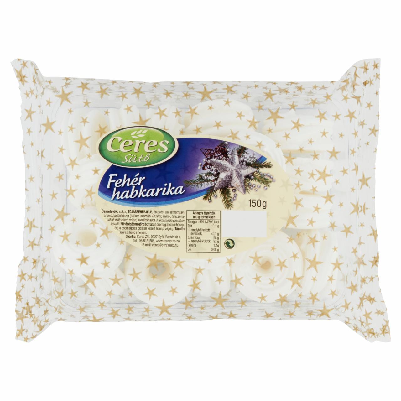 Képek - Ceres fehér habkarika 150 g