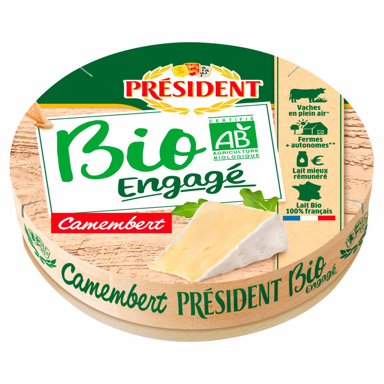 Képek - Président BIO camembert 250 g