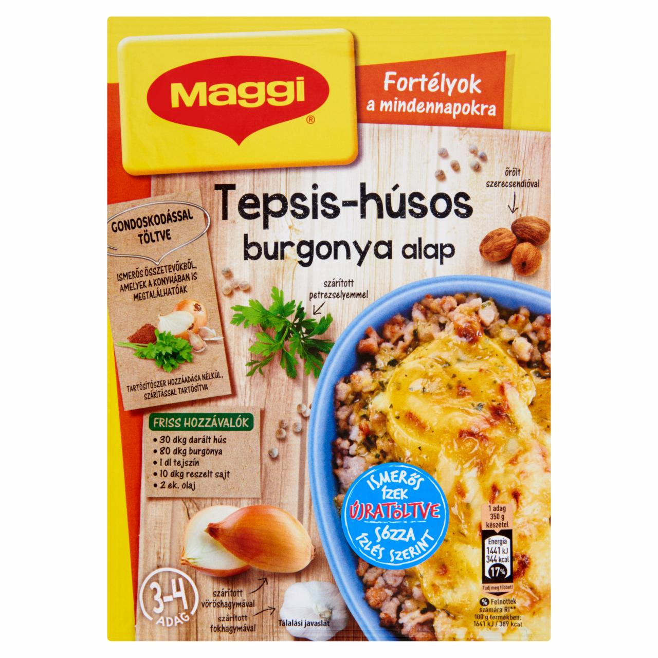 Képek - Maggi Tepsis-húsos burgonya alap 47 g