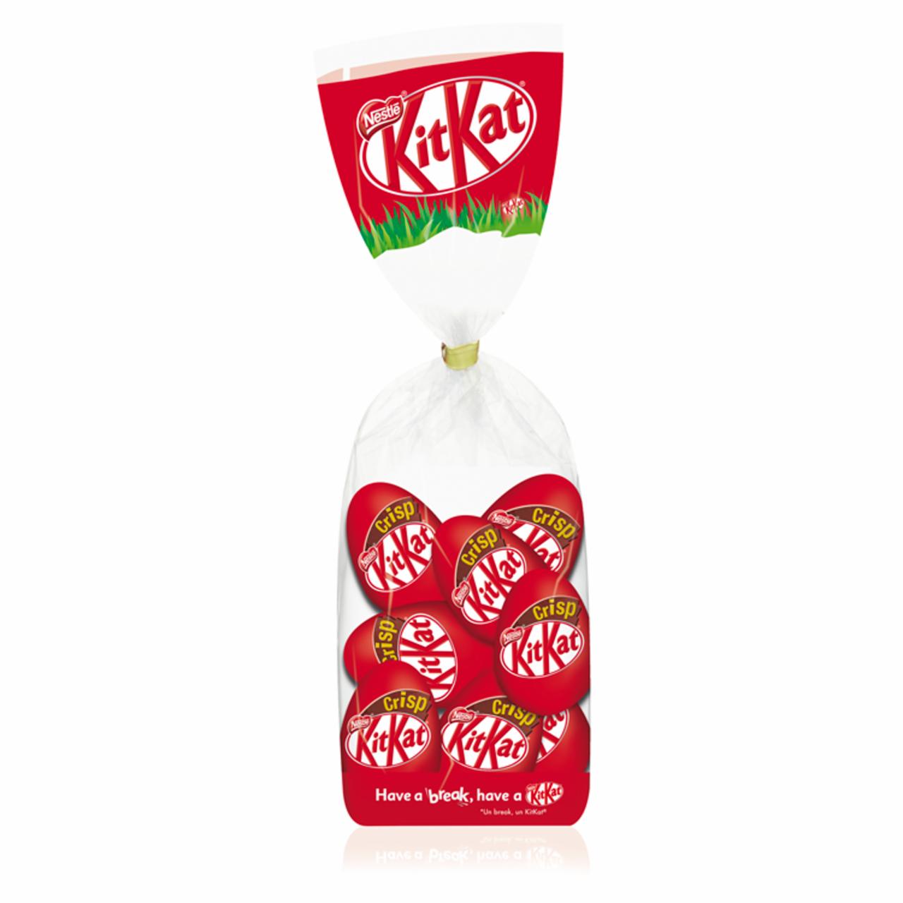 Képek - KitKat tejcsokoládé tojások ropogós búzapehellyel 8 db 120 g