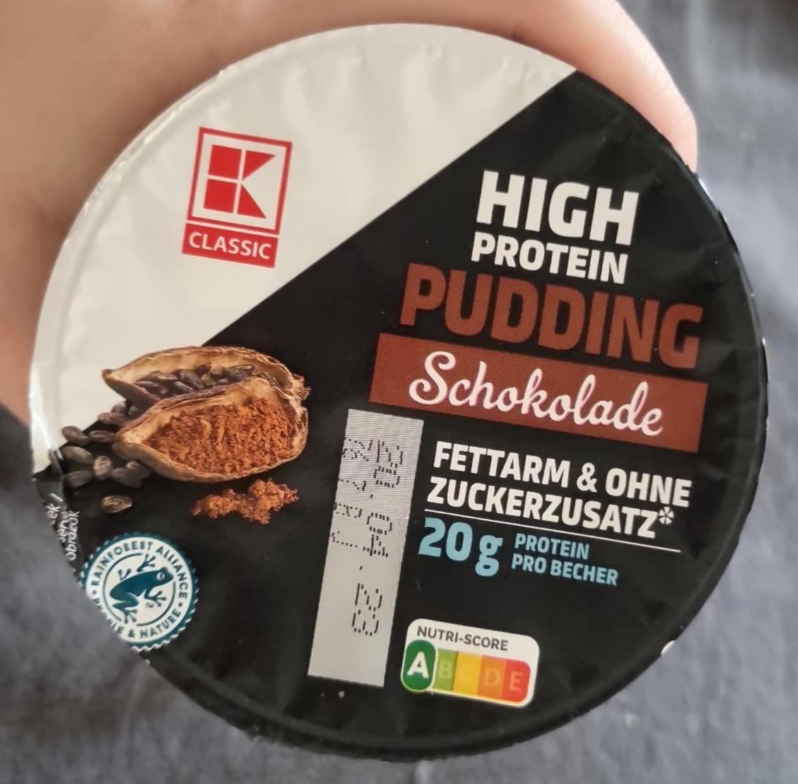 Képek - High protein pudding Schokolade K-Classic