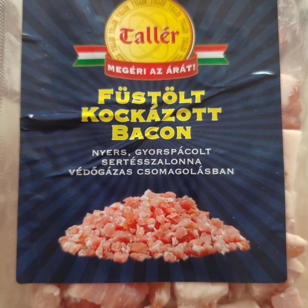 Képek - Füstölt kockázott bacon Tallér