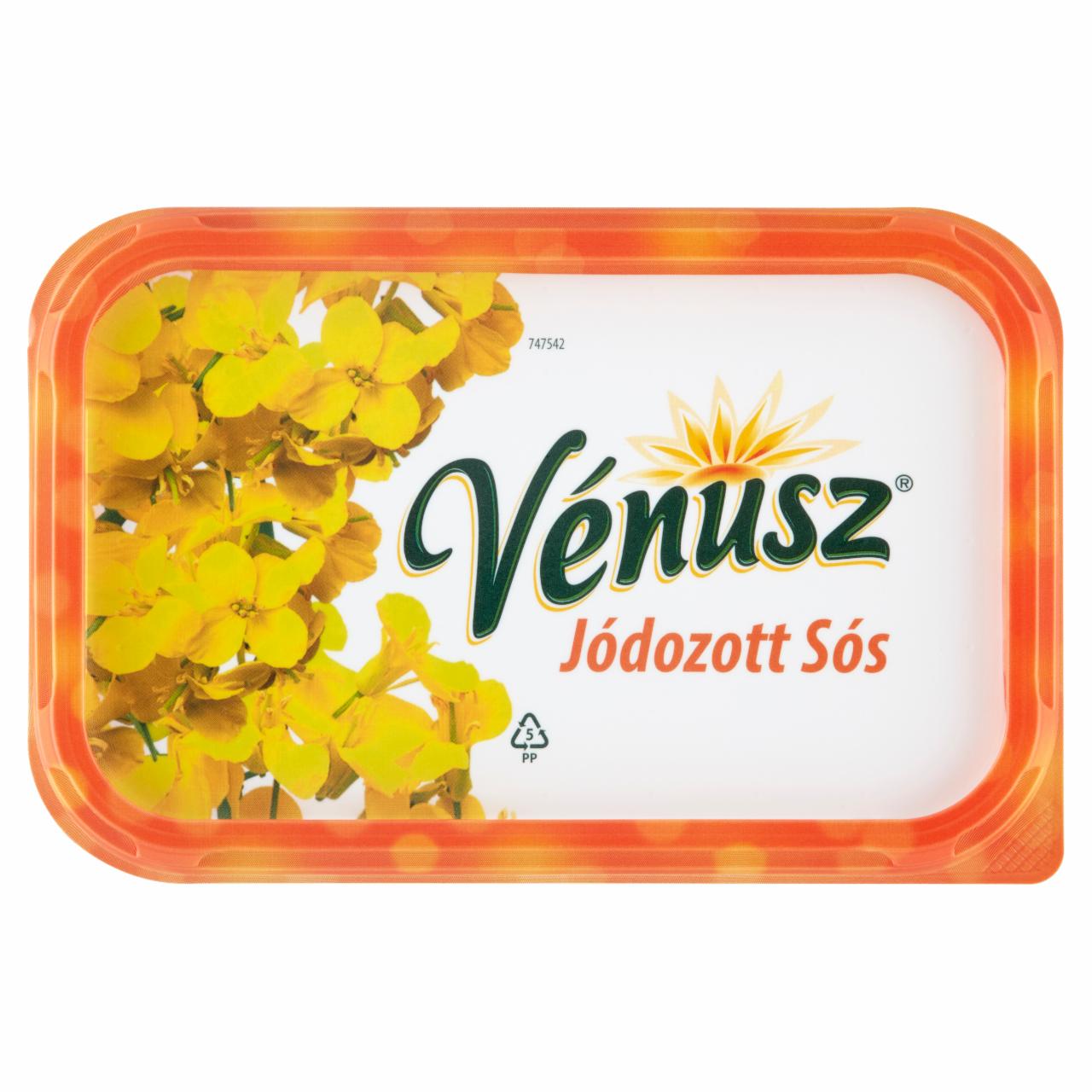 Képek - Vénusz Jódozott Sós 60% zsírtartalmú margarin 450 g