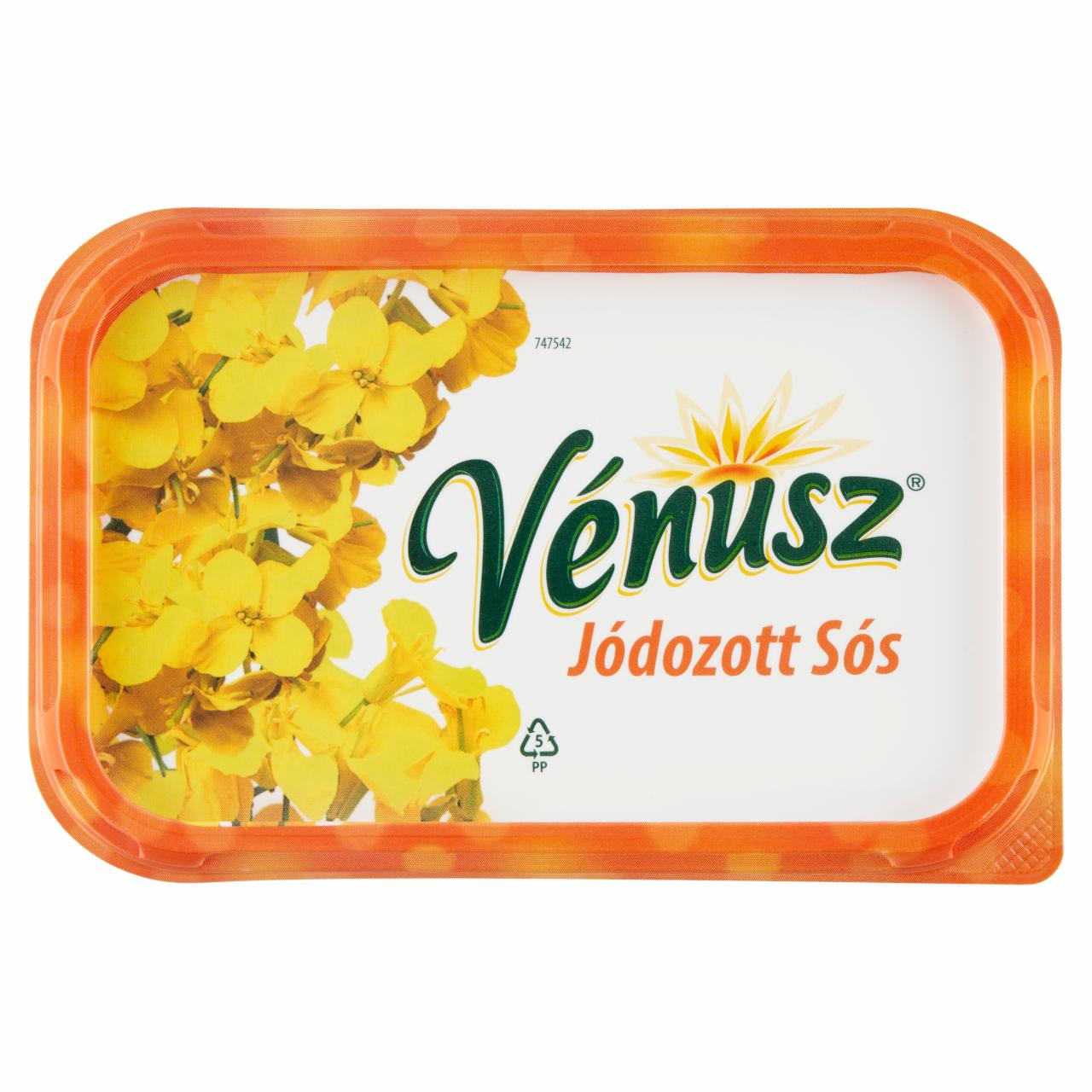 Képek - Vénusz Jódozott Sós 55% zsírtartalmú margarin 450 g