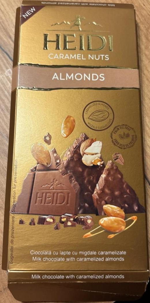 Képek - Grand'or tejcsokoládé egész mandulával Heidi