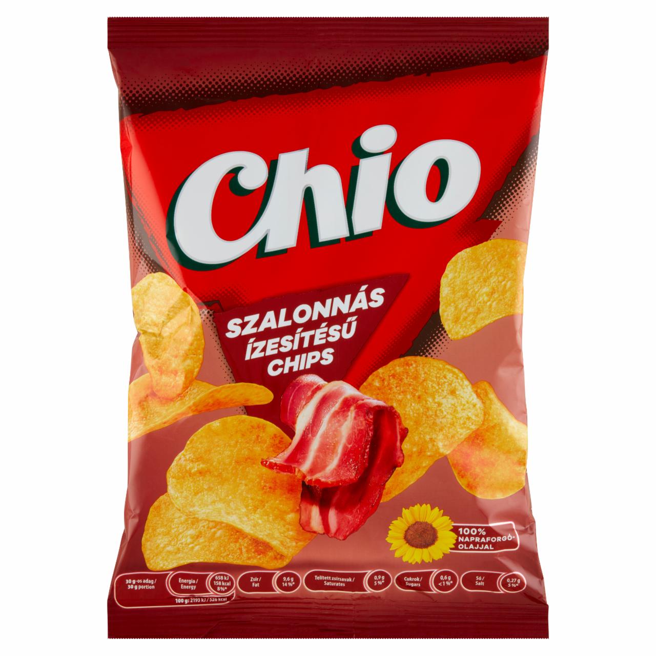 Képek - Chio szalonnás ízesítésű chips 70 g