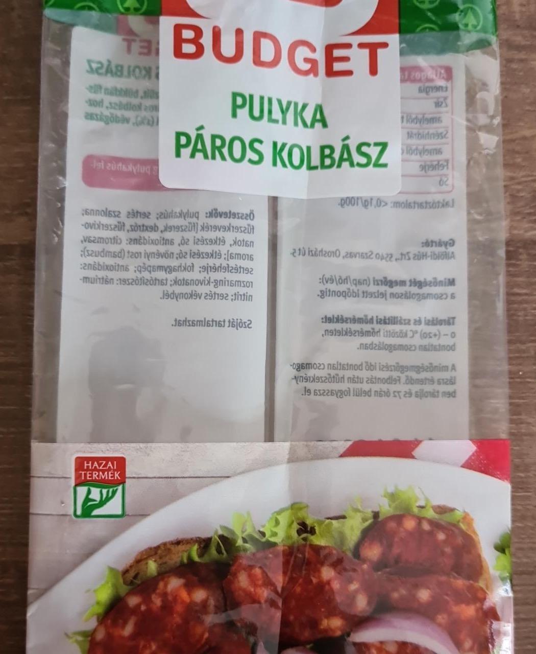 Képek - Pulyka páros kolbász S Budget