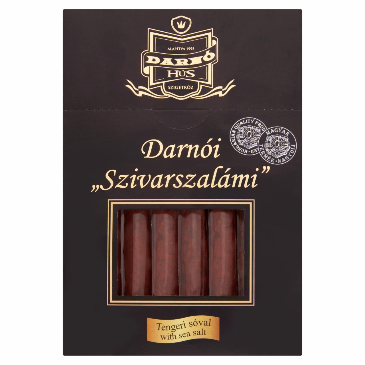 Képek - Darnó-Hús Darnói Szivarszalámi tengeri sóval 185 g