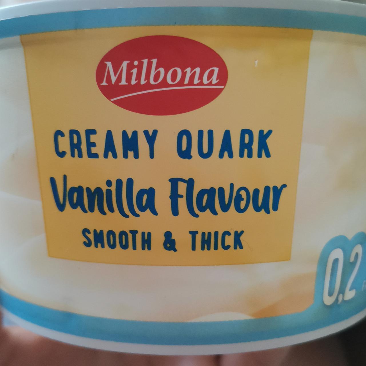 Képek - Creamy quark vanilla flavour smooth & thick Milbona