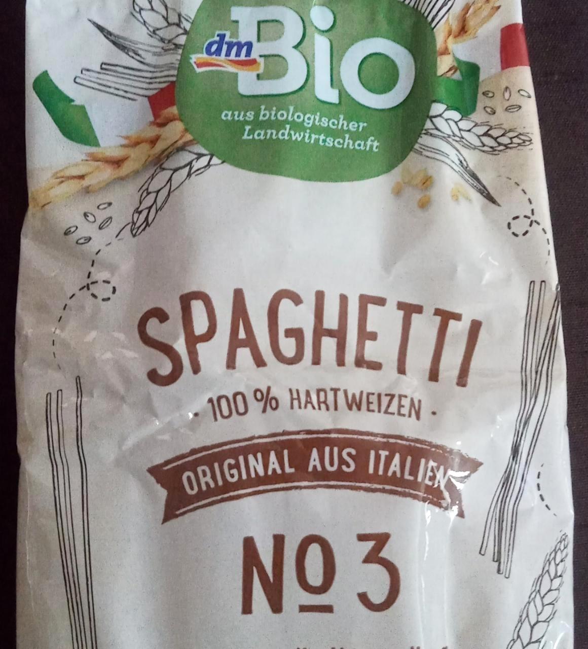 Képek - Spagetti tészta No3 dmBio