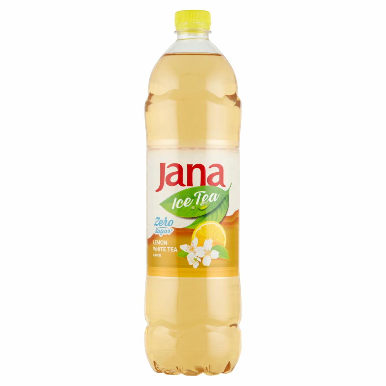 Képek - Jana Ice Tea Zero Sugar energiamentes szénsavmentes üdítőital citrom és a fehér tea ízével 1,5 l