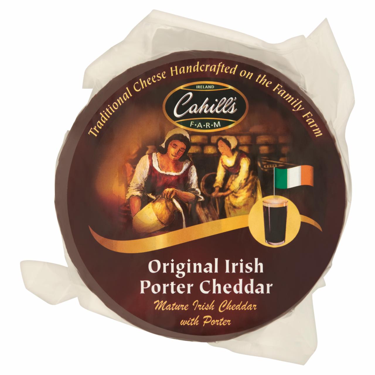 Képek - Cahill's ír Porter féle, sörös, zsíros kemény cheddar sajt