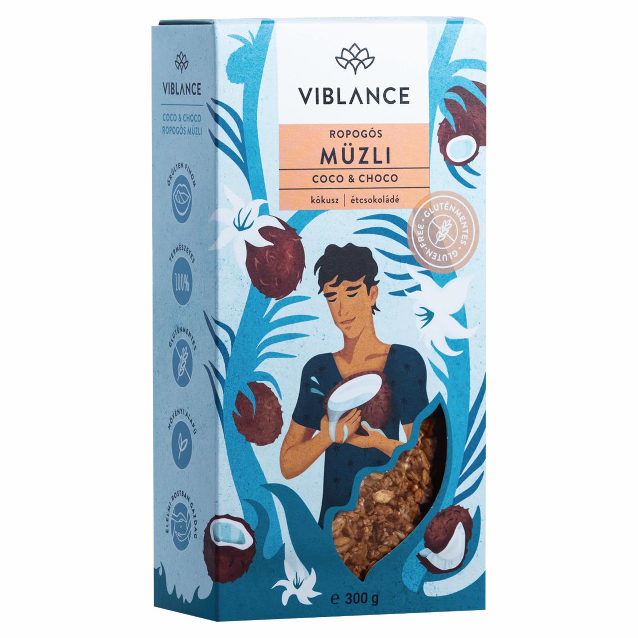 Képek - Viblance Coco & Choco ropogós müzli 300 g