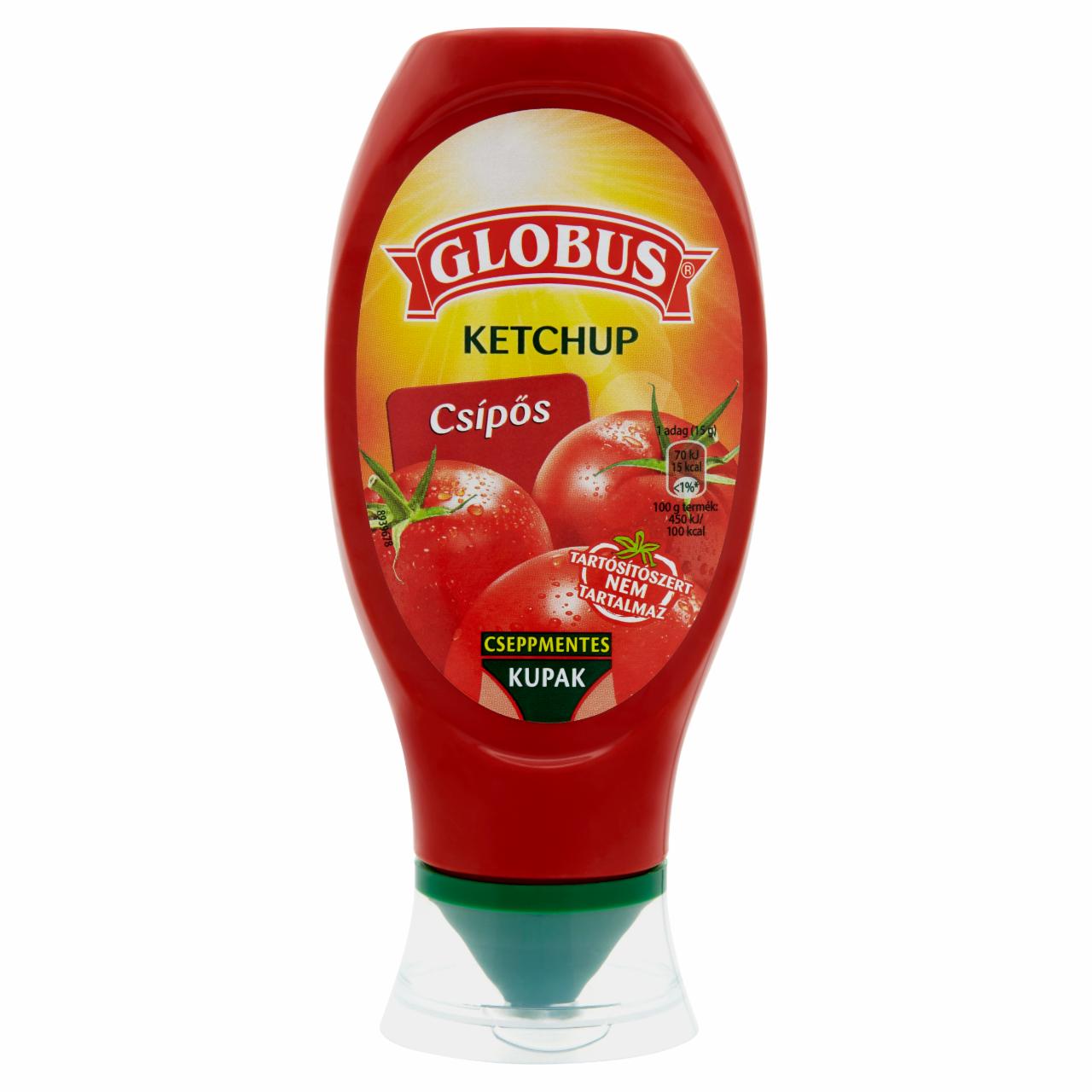 Képek - Globus csípős ketchup 450 g