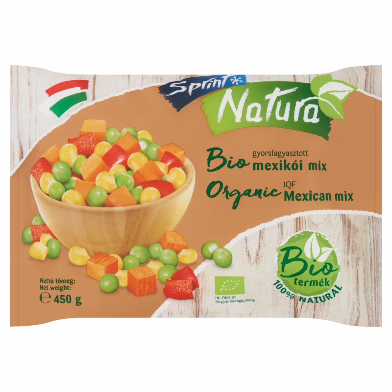 Képek - Sprint Natura BIO gyorsfagyasztott mexikói mix 450 g