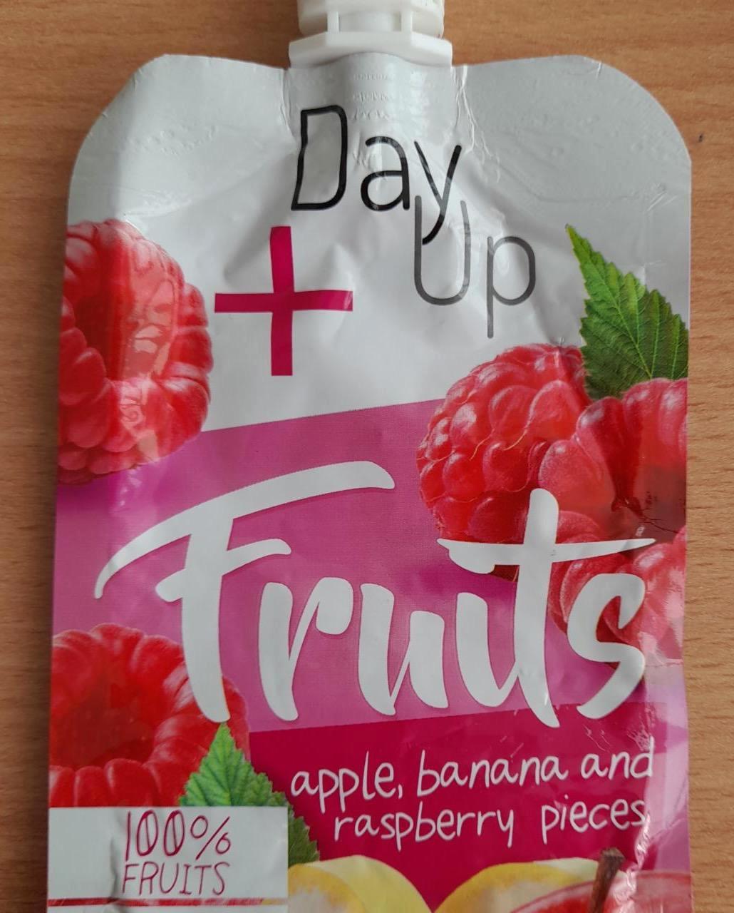 Képek - DayUp + Fruits alma, banán, málna darabok C-vitamin hozzáadásával 100 g