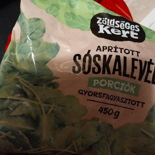 Képek - Sóskalevelek porciók Zöldségeskert