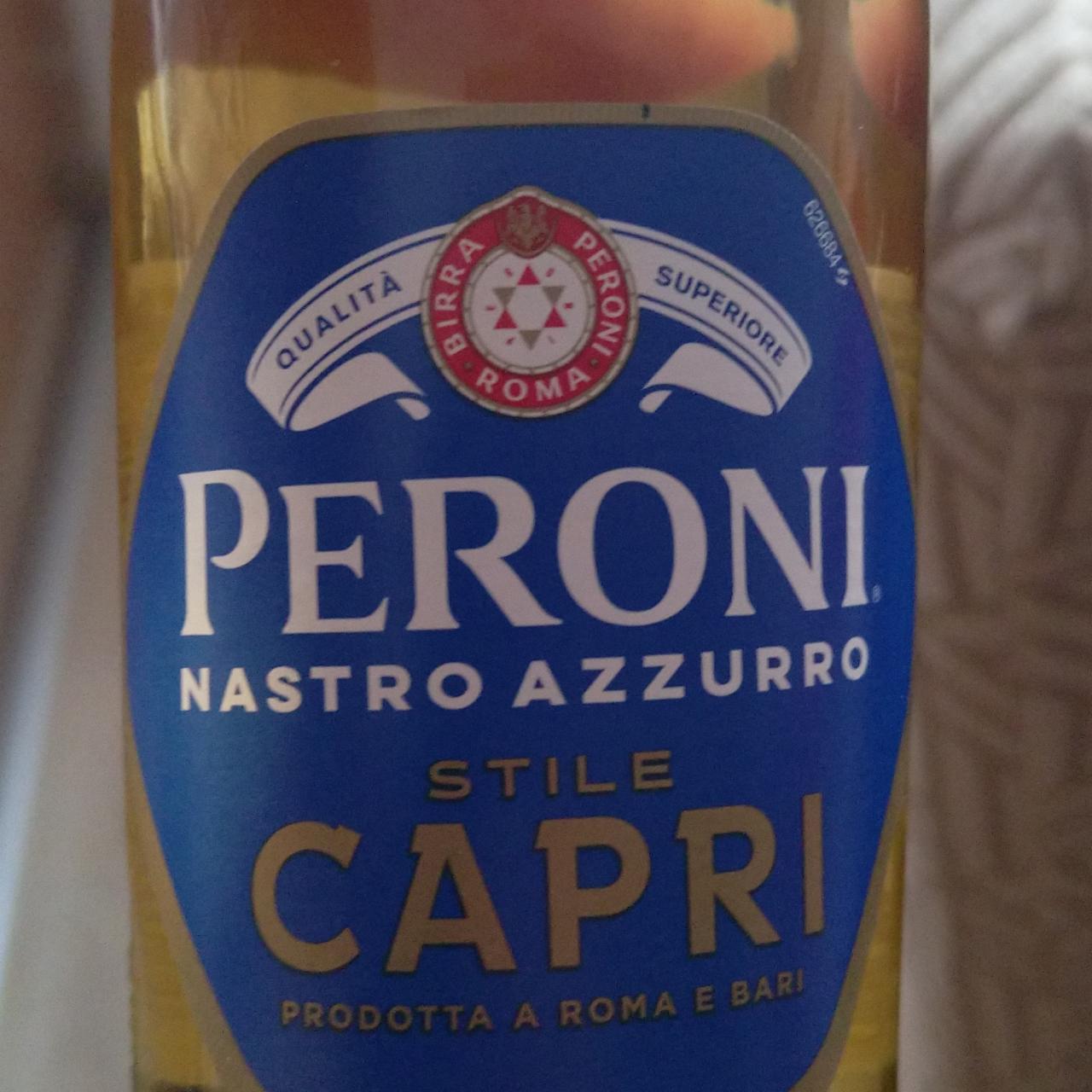 Képek - Peroni Nastro Azzurro Stile Capri ízesített világos sör keveréke 4,2% 0,33 l