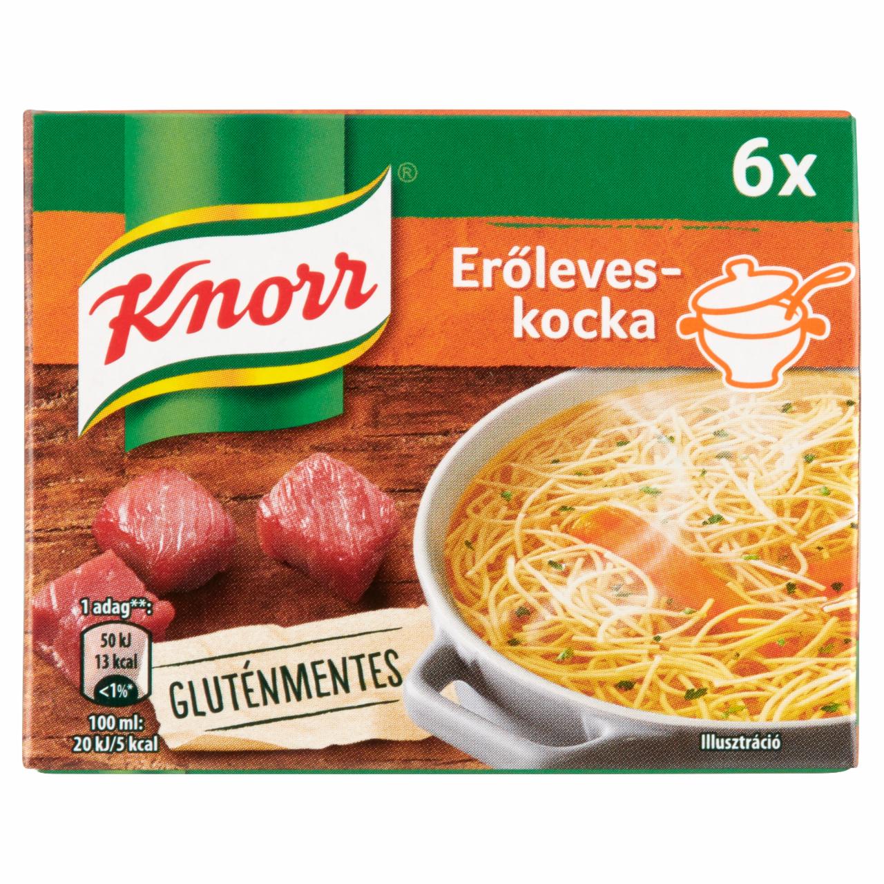 Képek - Knorr erőleveskocka 6 x 10 g (60 g)