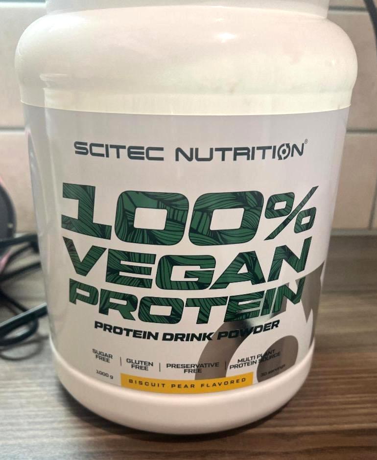 Képek - 100% Vegan protein Biscuit Pear flavored Scitec Nutrition