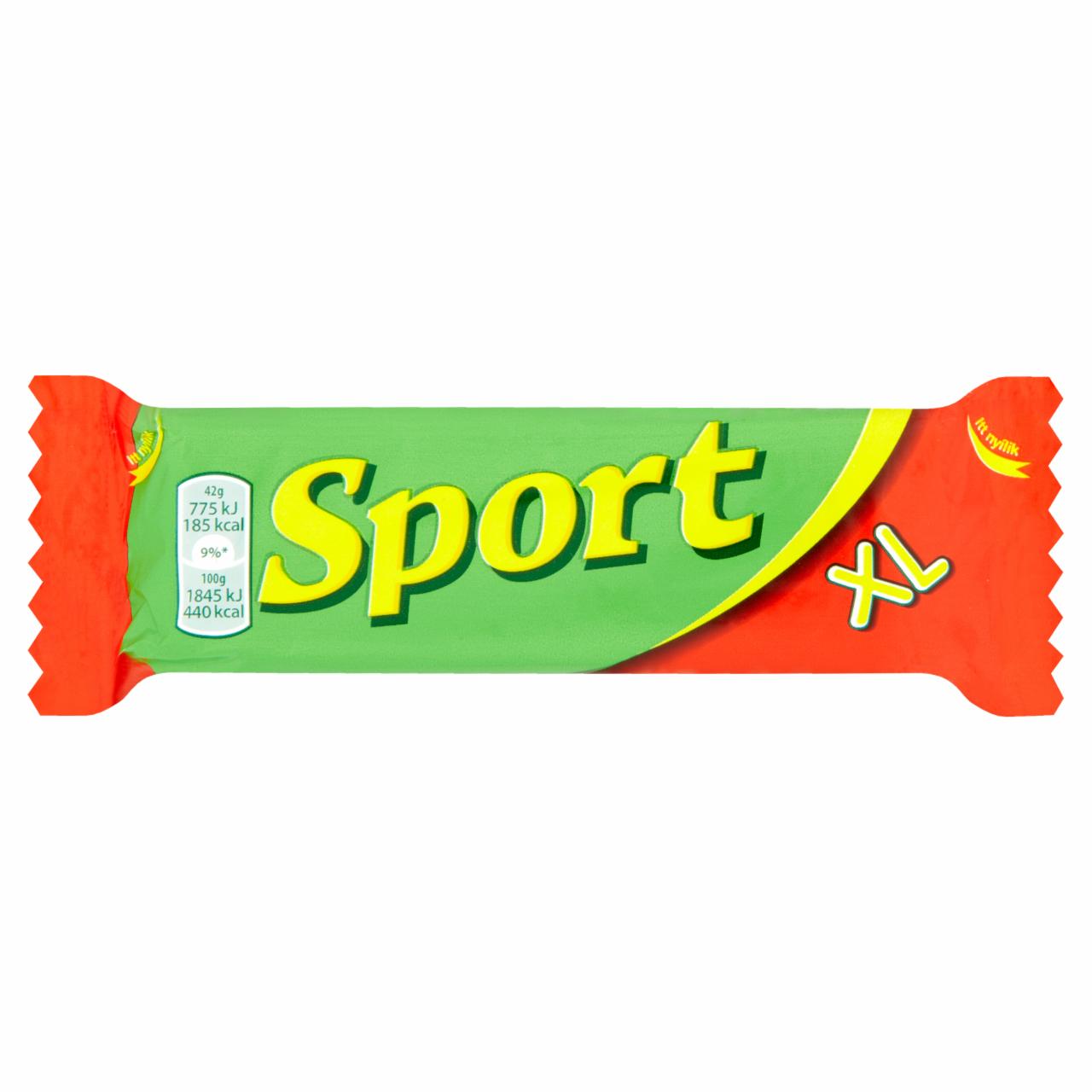 Képek - Sport XL étcsokoládéval mártott rumos ízű kakaós szelet 42 g