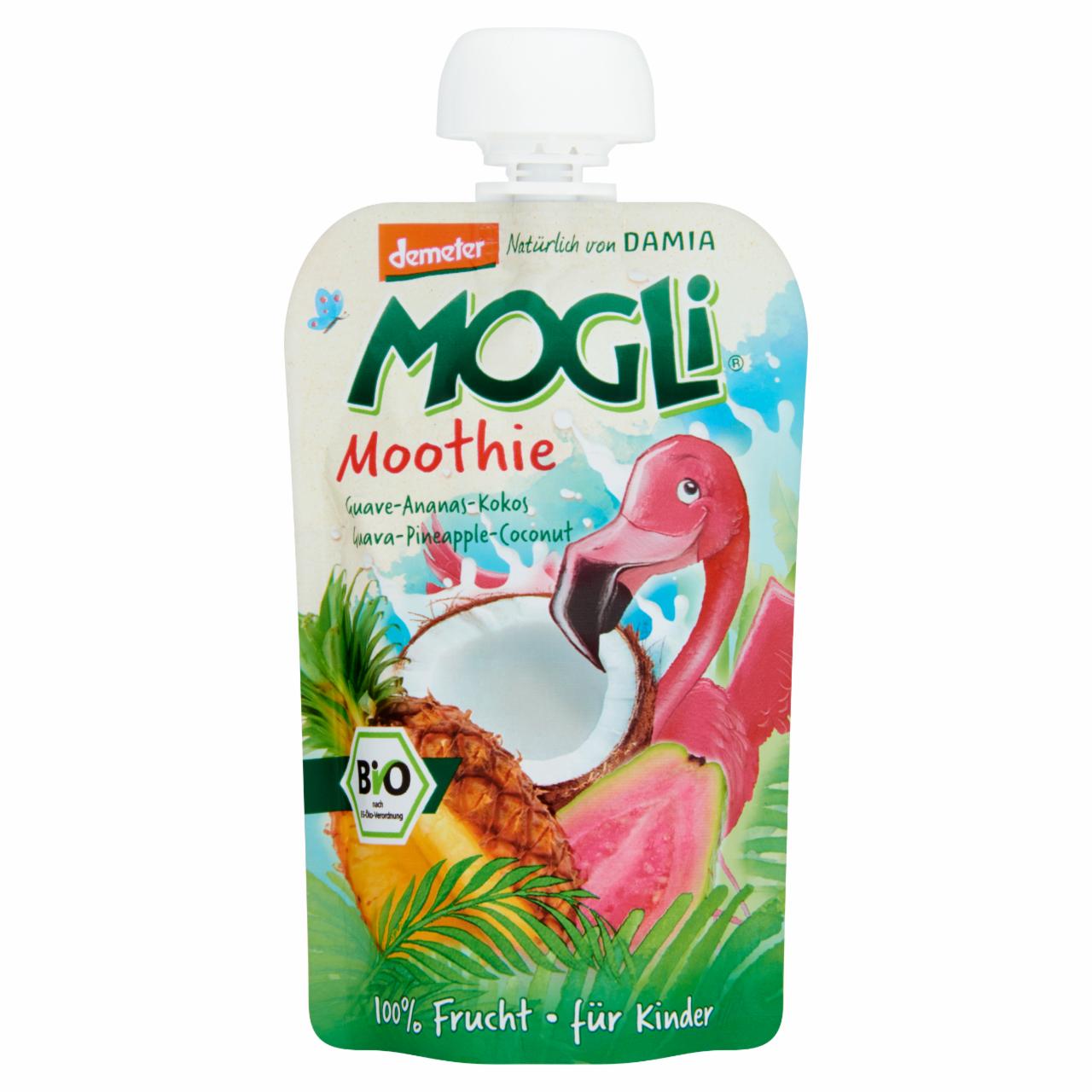 Képek - MOGLI Bio Moothie kókusz-ananász-guave 100 g