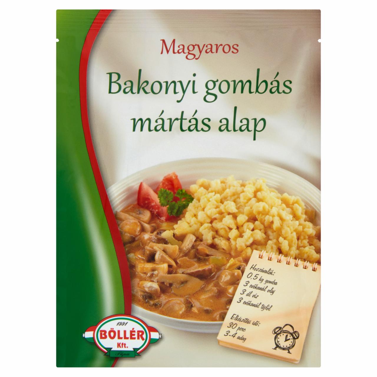 Képek - Böllér magyaros bakonyi gombás mártás alap 45 g