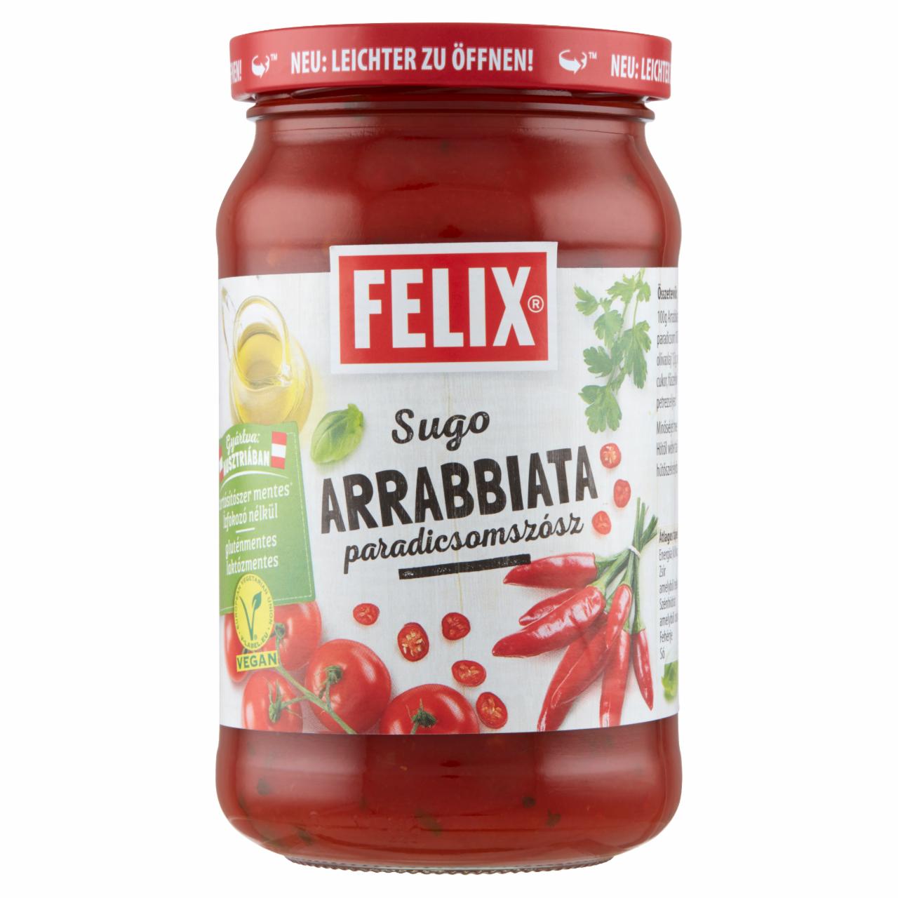 Képek - Felix Sugo Arabbiata paradicsomszósz 360 g