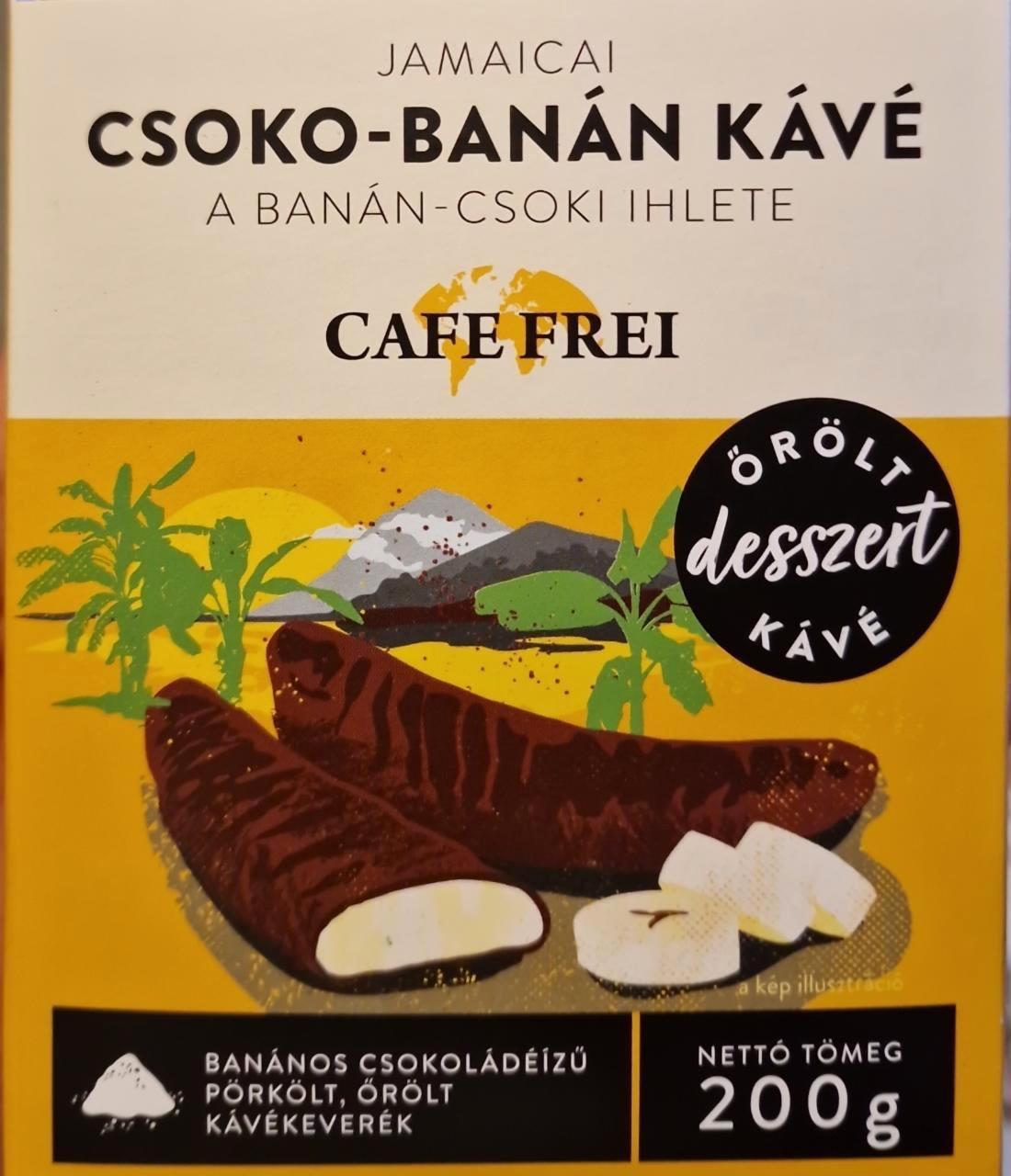 Képek - Jamaicai Banános csokoládéízű pörkölt, őrölt kávékeverék Cafe Frei