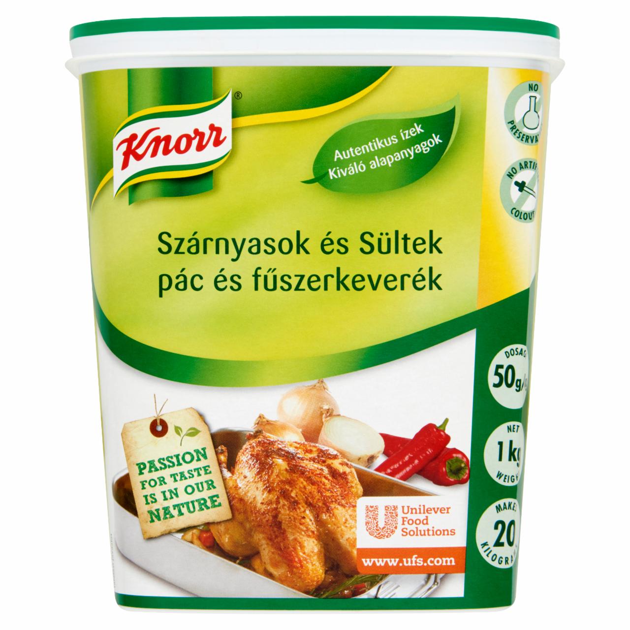 Képek - Knorr Szárnyasok és Sültek pác és fűszerkeverék 1 kg