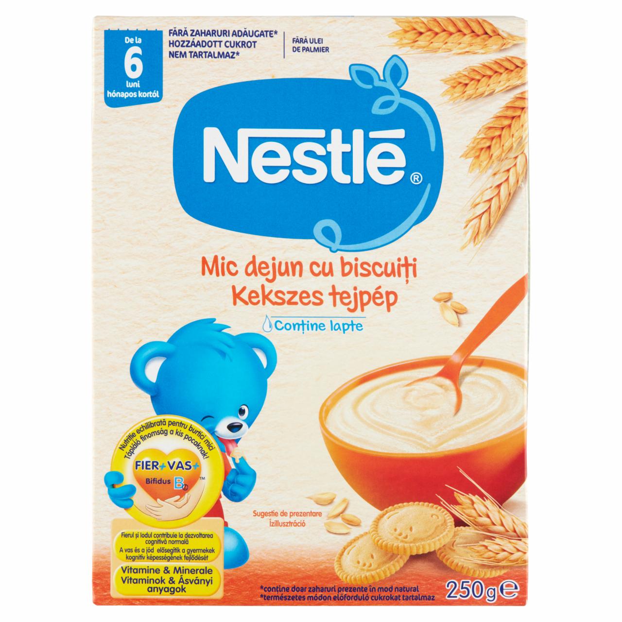 Képek - Nestlé kekszes tejpép 6 hónapos kortól 250 g