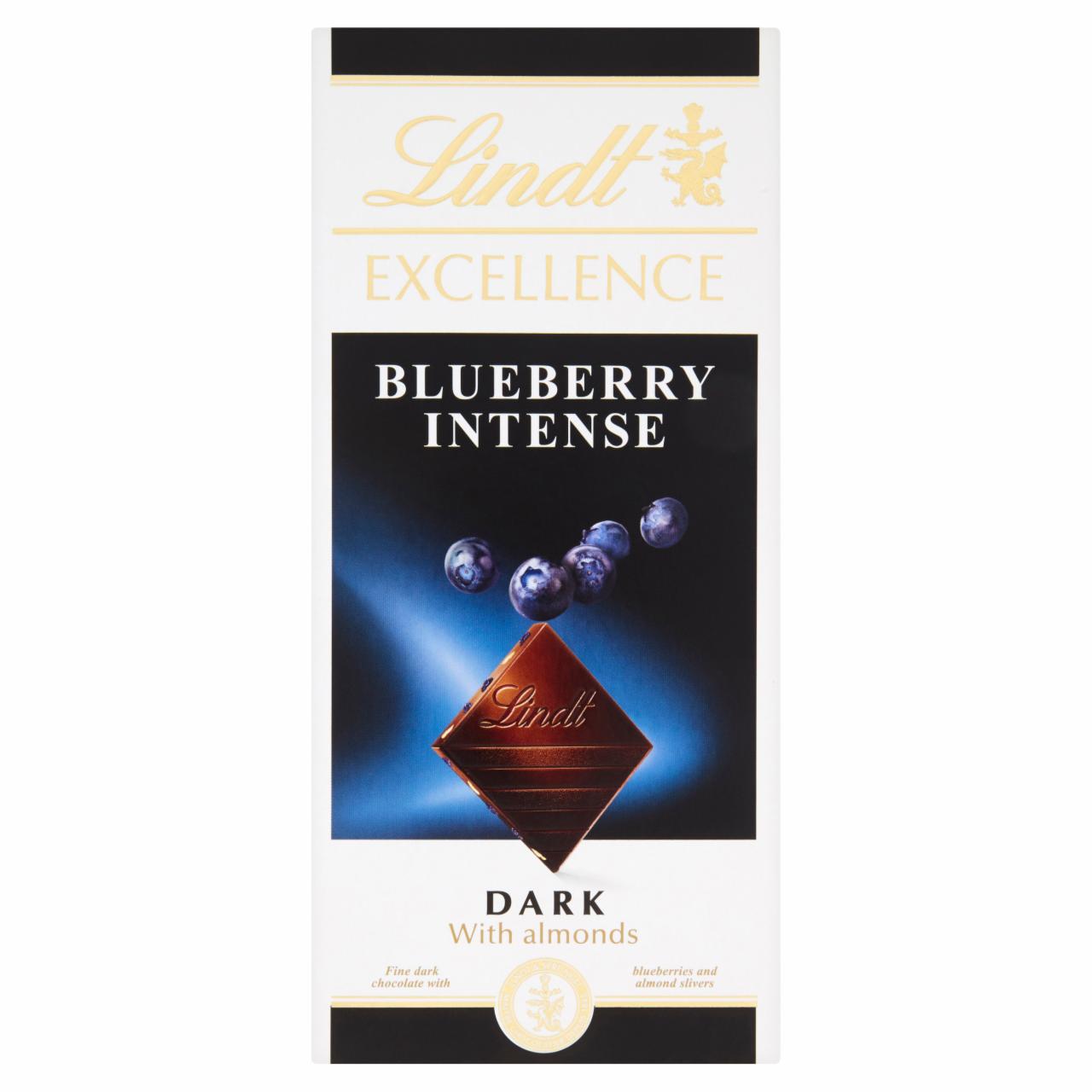 Képek - Lindt Excellence étcsokoládé kékáfonya- és manduladarabokkal 100 g