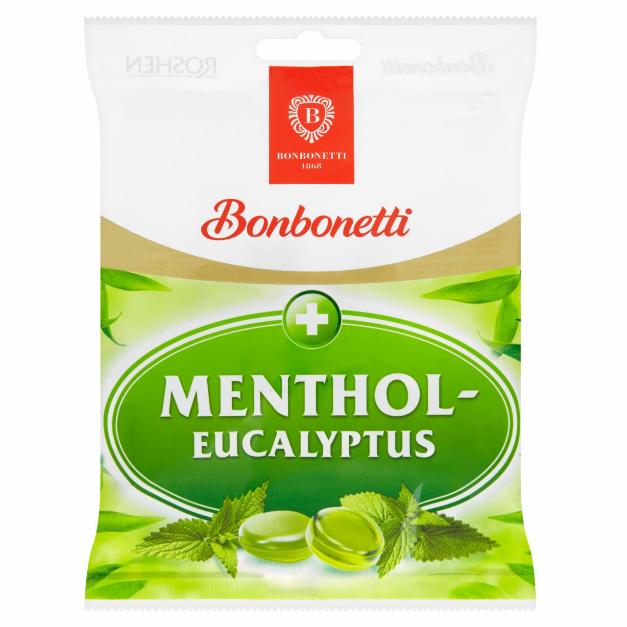 Képek - Bonbonetti menthol-eukaliptusz ízű cukorka 80 g