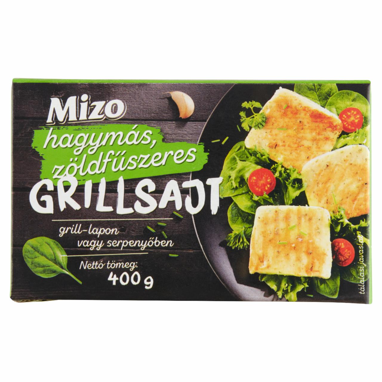 Képek - Mizo hagymás, zöldfűszeres grillsajt 400 g