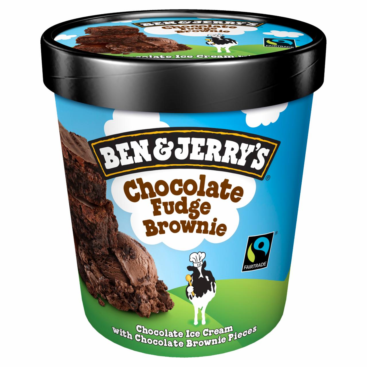 Képek - Ben & Jerry's Chocolate Fudge Brownie 500 ml