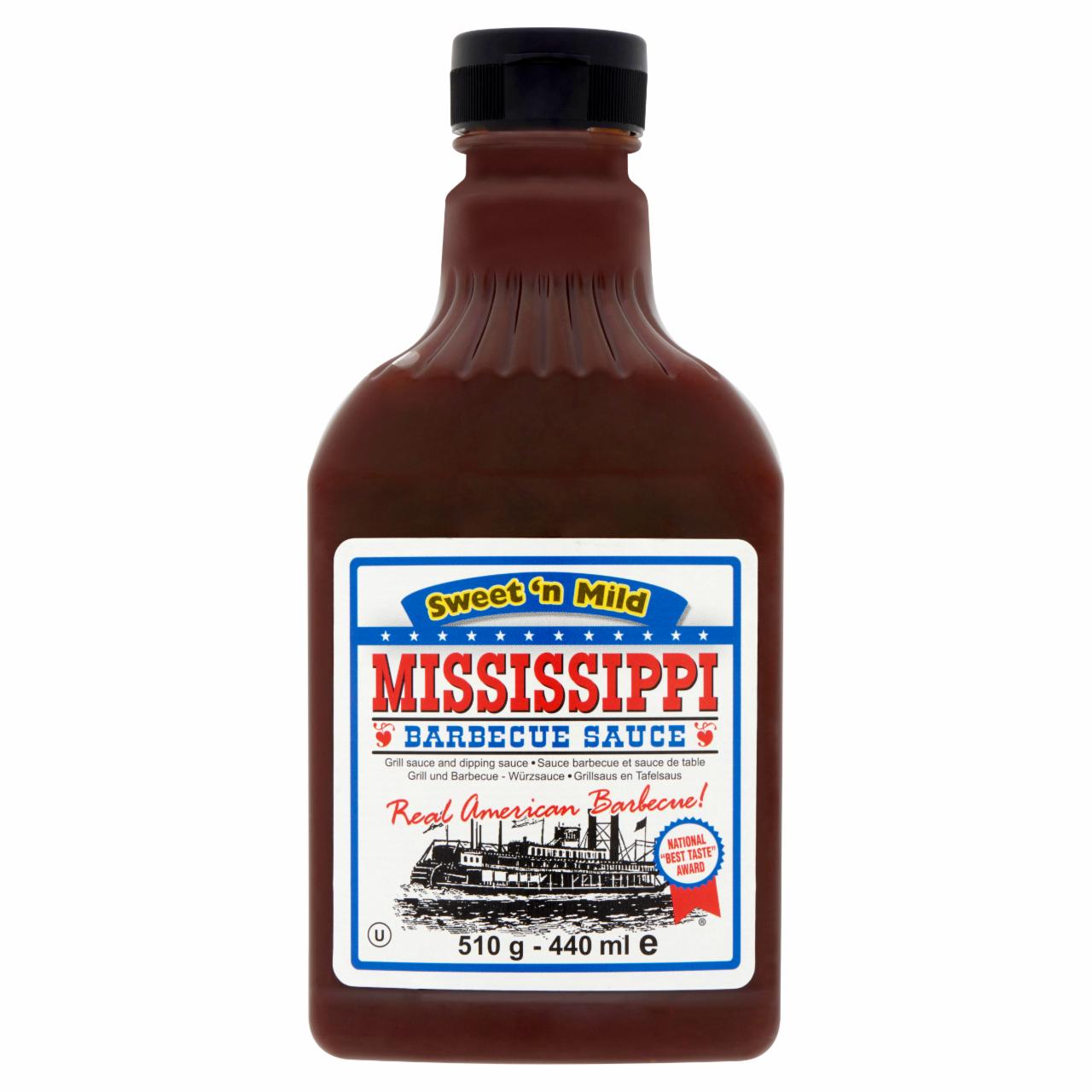 Képek - Mississippi Sweet 'n Mild édes barbecue szósz 510 g