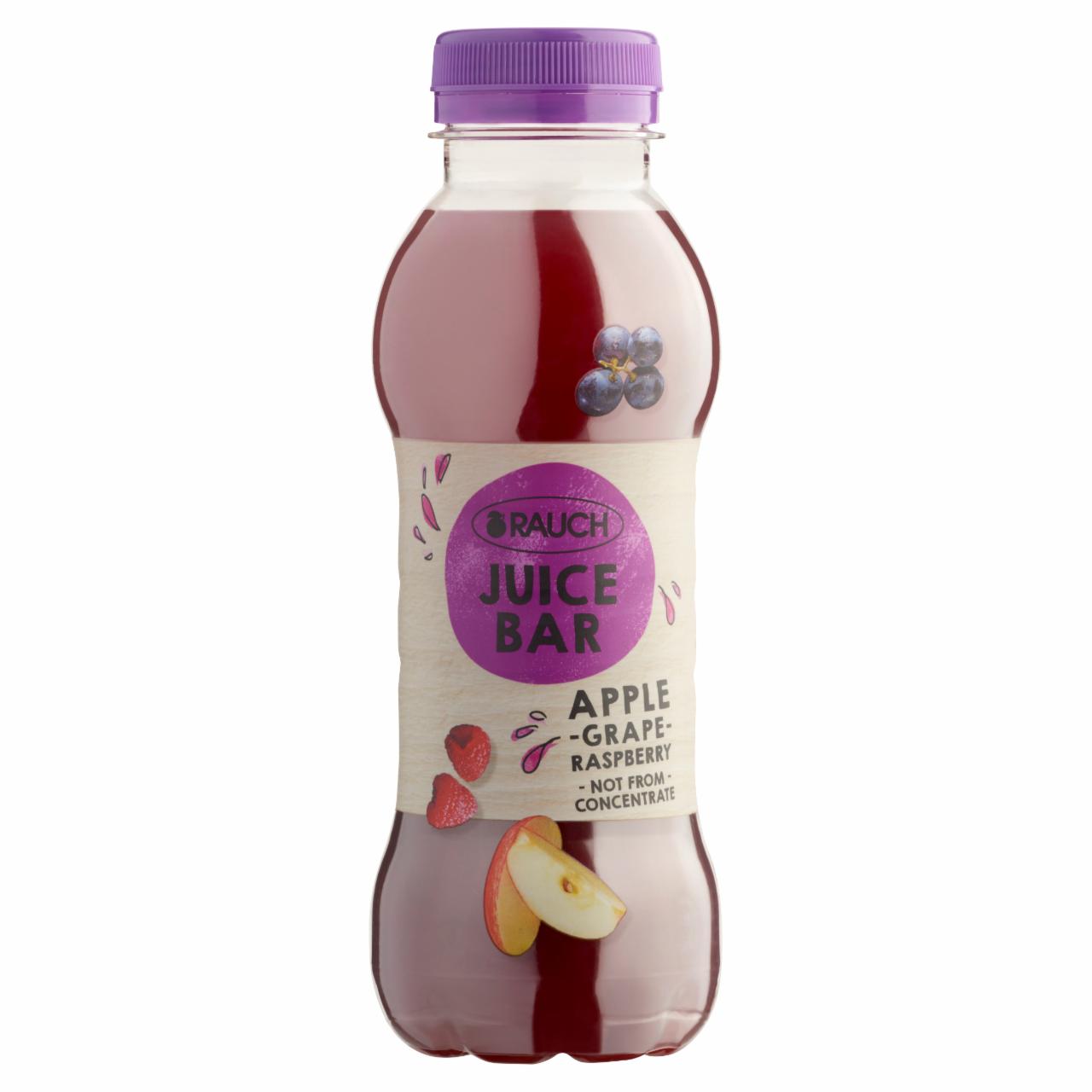Képek - Rauch Juice Bar 100% alma-szőlő-málna vegyes gyümölcslé 330 ml