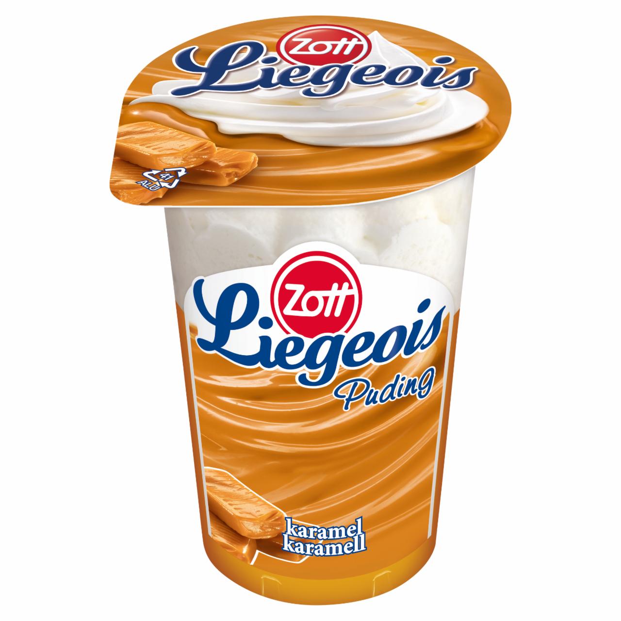 Képek - Zott Liegeois karamell ízű tejszínhabos puding 175 g