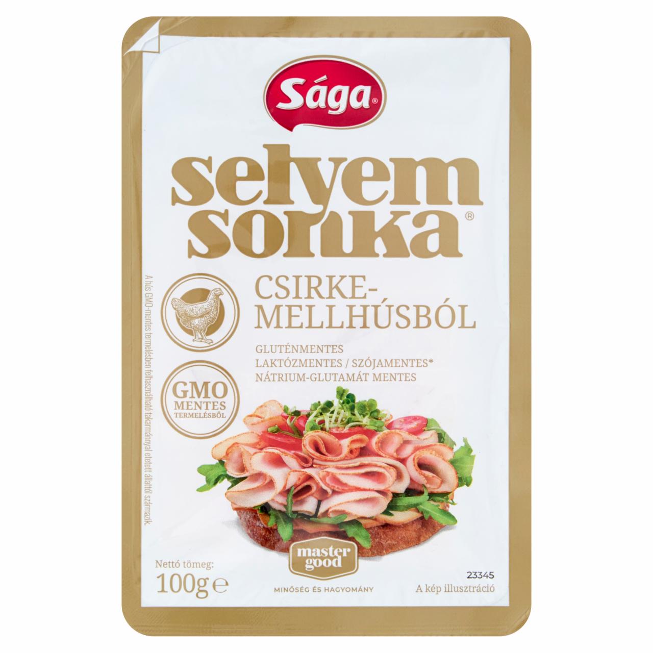 Képek - Sága Fini Mini szeletelt csirkemell sonka 80 g